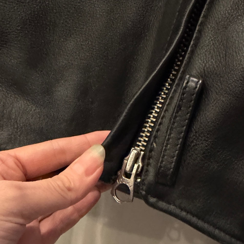 Black Leather Jacket - Picture 6 of 9